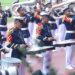 Marching Band Semarakkan HUT ke-80 RI di Stadion Kadrie Oening Samarinda