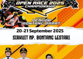 Pemuda Bontang Barat Bersatu Gelar ‘Ketua DPRD Cup Open Race 2025 Championship’, Hadiah Utama 2 Unit Motor