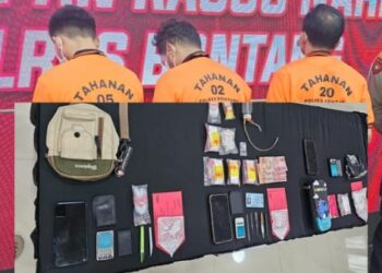 3 Pengedar Sabu di Bontang Terancam 20 Tahun Penjara, Barang Bukti Capai 99,7 Gram