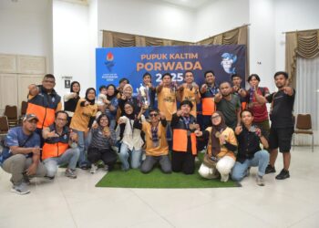 PWI Bontang Raih Juara Umum pada Pupuk Kaltim Porwada 2025