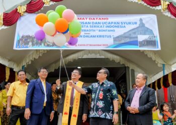 Pj Sekda Resmikan Gedung GPSI El-Zebaoth Bontang