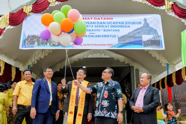 Pj Sekda Resmikan Gedung GPSI El-Zebaoth Bontang