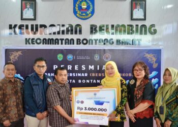 Kelurahan Belimbing Diresmikan jadi Kelurahan Bersinar 2025