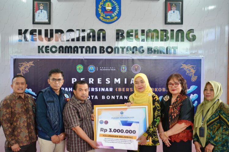 Kelurahan Belimbing Diresmikan jadi Kelurahan Bersinar 2025