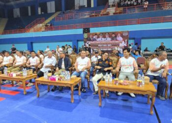 Atmosfer Panas di GOR Kudungga, Bupati Cup Volly Ball 2025 Resmi Dibuka dan Gaet 23 Tim Terbaik