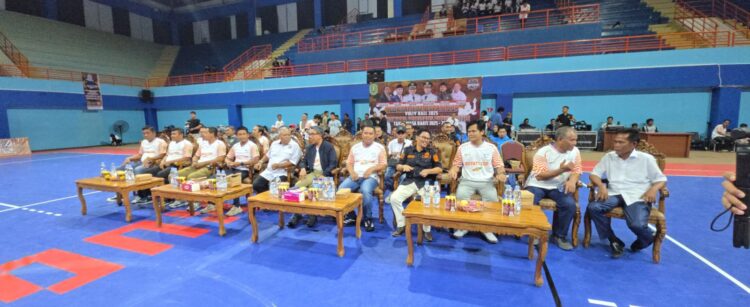 Atmosfer Panas di GOR Kudungga, Bupati Cup Volly Ball 2025 Resmi Dibuka dan Gaet 23 Tim Terbaik