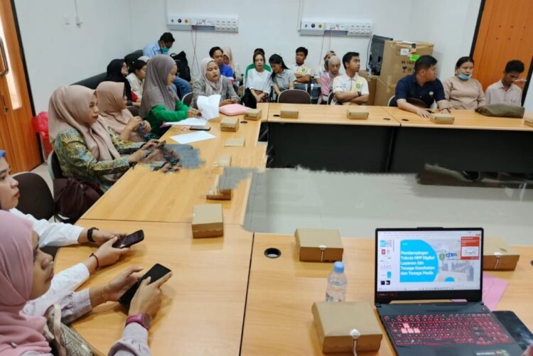 Mudahkan Nakes dan Named, DPMPTSP Kutim Jemput Bola Lakukan Edukasi