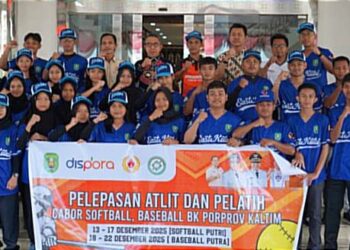44 Atlet Softball dan Baseball Dilepas, Bupati Harap Bisa Mengharumkan Kutim