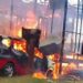 BREAKING NEWS: Kebakaran di Guntung Bontang, Bangunan Pujasera dan Satu Mobil Terbakar