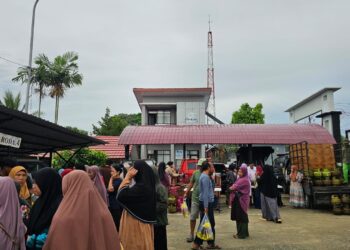 Wartek-In di Bulan Ramadan Diserbu Warga Bontang Lestari, Sembako Ludes Diburu