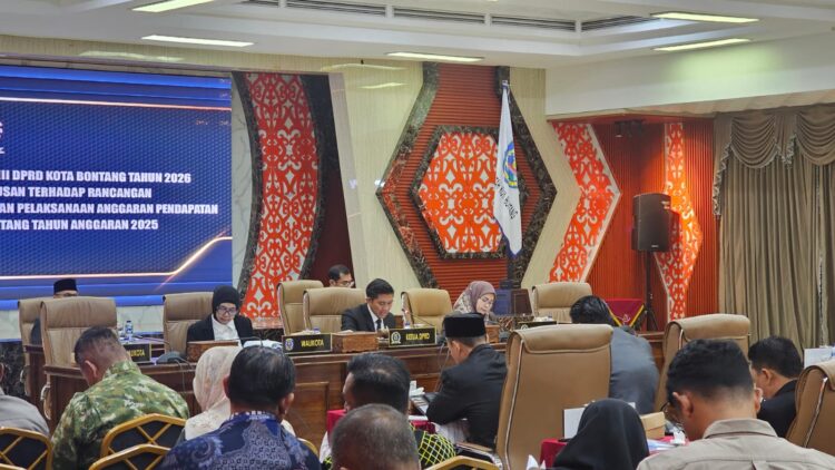 DPRD Bontang Gelar Paripurna ke-10 Tahun 2026, Pengambilan Keputusan Raperda Pertanggungjawaban APBD 2025